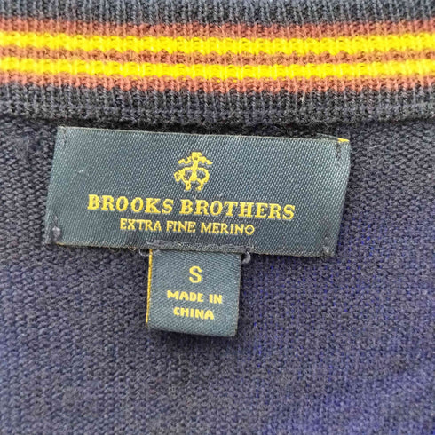 ブルックスブラザーズ BROOKS BROTHERS エクストラファインメリノウール Vネックセーター メンズ JPN:S