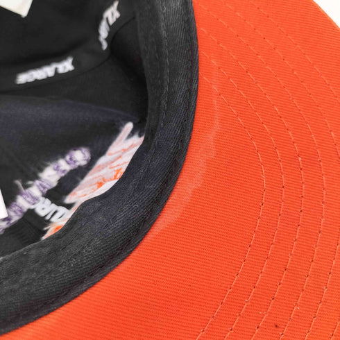 エクストララージ XLARGE 21AW フロントロゴ 刺繍 ツートンカラー 6パネル コットン キャップ メンズ ONE SIZE