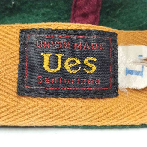 ウエス UES 18th ロゴ刺繍 6面 フェルトキャップ メンズ L