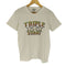 ティーエムティー T.M.T TRIPPLE STARS 両面プリントクルーネックTシャツ メンズ M