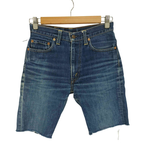 リーバイス Levis 90S USA製 ビックE バレンシア 刻印555 5ポケット ハーフ デニム パンツ メンズ 34×32