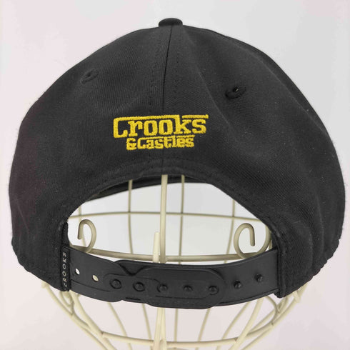クルックスアンドキャッスルズ CROOKS&Castles ロゴ 刺繍 6パネル キャップ メンズ FREE