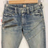 FABRICANT ジップスリット マルチポケット ジップフライ デニムパンツ レディース JPN:S