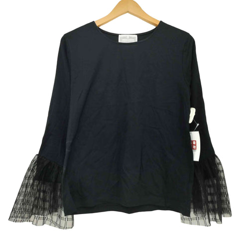 ビアズリー BEARDSLEY 25SS チェックチュールスリーブTシャツ レディース FREE