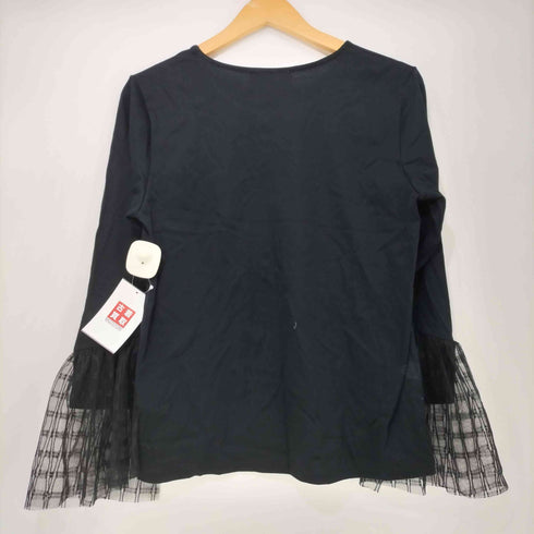 ビアズリー BEARDSLEY 25SS チェックチュールスリーブTシャツ レディース FREE