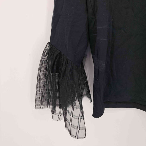 ビアズリー BEARDSLEY 25SS チェックチュールスリーブTシャツ レディース FREE