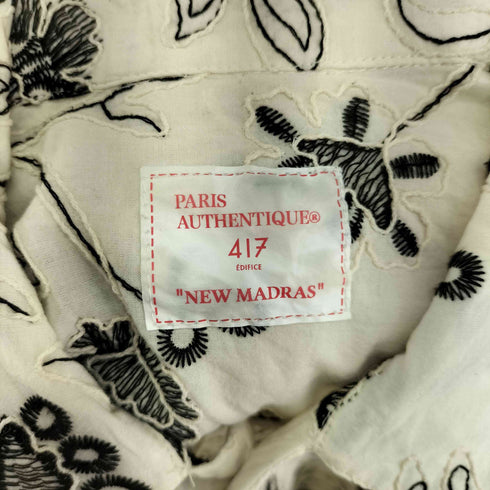フォーワンセブンバイエディフィス 417 by EDIFICE P.A EMBROIDERY シャツ メンズ