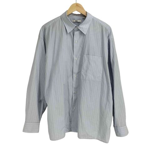 ユニクロシー UNIQLO:C ブロードオーバーサイズシャツ/ストライプ メンズ JPN:XL