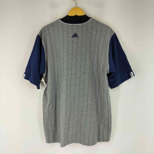 アディダス adidas 90S S/S ベースボールシャツ メンズ import:L