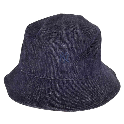 ニューエラ NEW ERA MLBチーム刺繍 デニム バケットハット メンズ MEDIUM/LARGE
