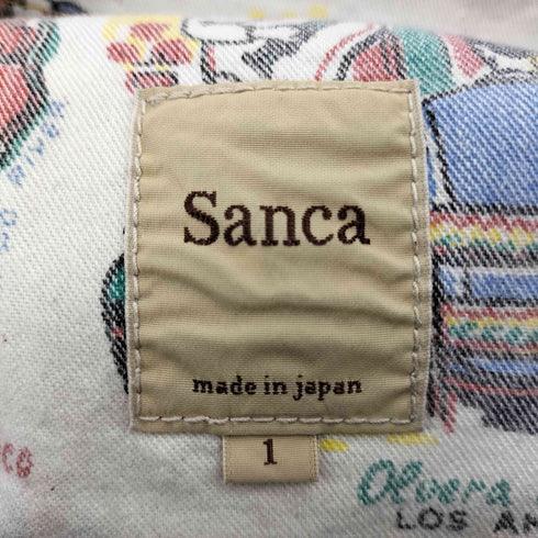 サンカ Sanca 15.5oz DENIM TAPERED 5P メンズ