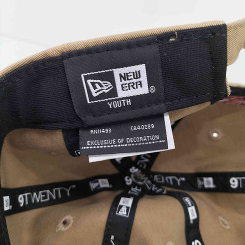 ニューエラ NEW ERA YOUTH 9TWENTY SANIRCLE ロゴ刺繍 キャップ レディース