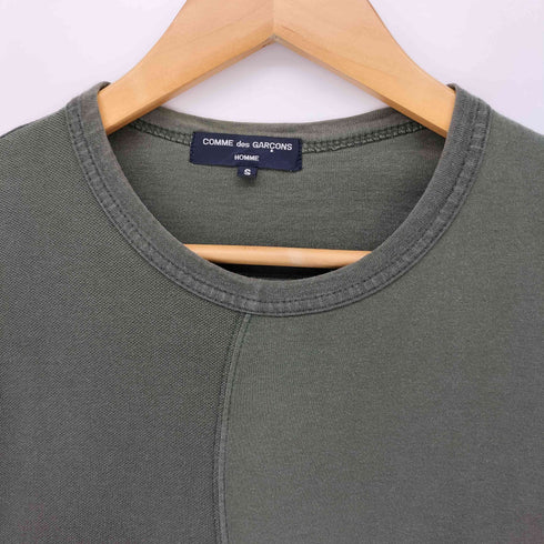コムデギャルソンオム COMME des GARCONS HOMME 07AW 染色加工 異素材切り替え L/S カットソー AD2007 メンズ JPN:S