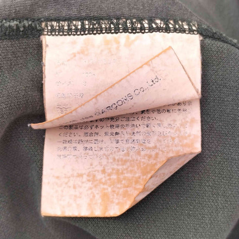 コムデギャルソンオム COMME des GARCONS HOMME 07AW 染色加工 異素材切り替え L/S カットソー AD2007 メンズ JPN:S
