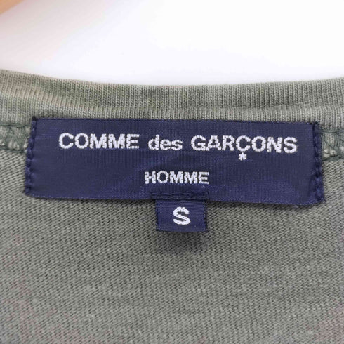 コムデギャルソンオム COMME des GARCONS HOMME 07AW 染色加工 異素材切り替え L/S カットソー AD2007 メンズ JPN:S