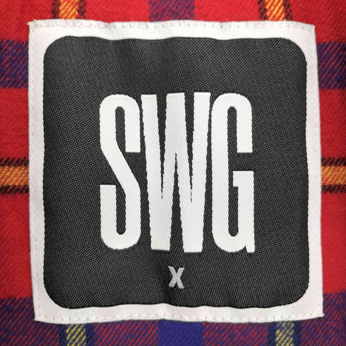 スワッガー SWAGGER SWG ロゴ刺繍 スイングトップ メンズ X