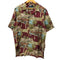 ポロバイラルフローレン Polo by RALPH LAUREN 80-90S USA製 シルク 100 総柄 開襟 S/S シャツ メンズ import:L