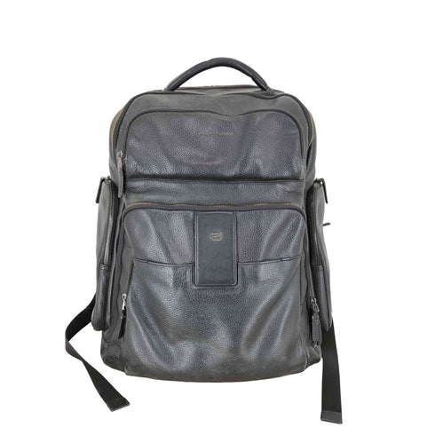 PIQUADRO HS 7046 レザーバックパック メンズ