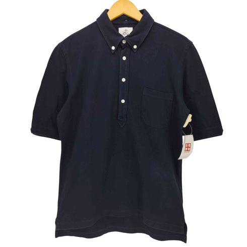 ブルックスブラザーズ BROOKS BROTHERS イタリア製 鹿の子 ボタンダウン S/S ポロシャツ メンズ BB2