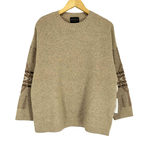 ペンドルトン PENDLETON 別注 LAMBS WOOL ジャガード クルーネック ニット メンズ JPN:S