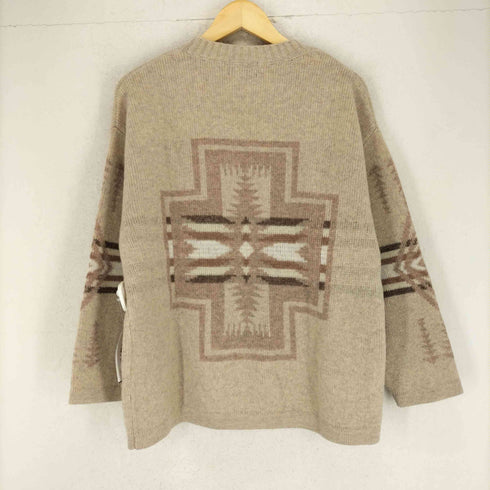 ペンドルトン PENDLETON 別注 LAMBS WOOL ジャガード クルーネック ニット メンズ JPN:S