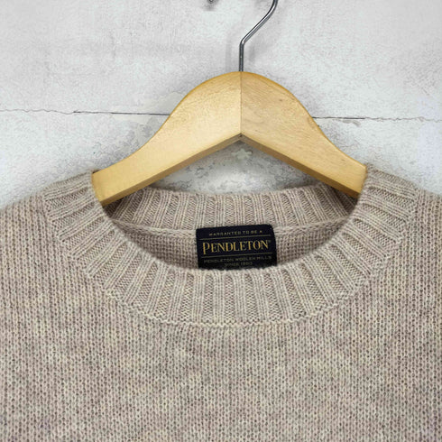 ペンドルトン PENDLETON 別注 LAMBS WOOL ジャガード クルーネック ニット メンズ JPN:S