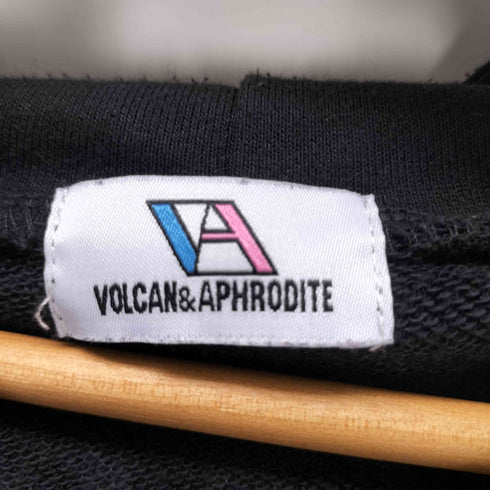 ヴォルカンアンドアフロダイティ VOLCAN&APHRODITE ラインストーントライバルZIPパーカー メンズ JPN:L