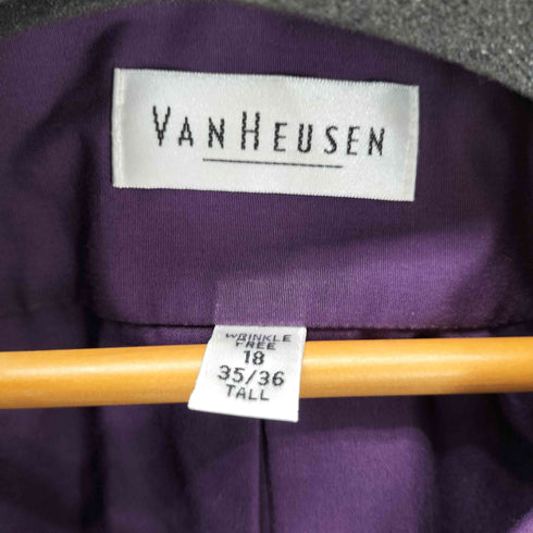 ヴァンヒューゼン VAN HEUSEN レギュラーカラーポプリンシャツ メンズ 35/36