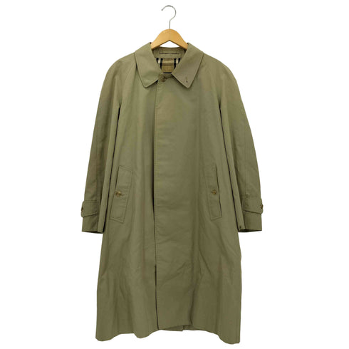 バーバリーズ BURBERRYS イングランド製 裏ノヴァチェック ステンカラーコート メンズ