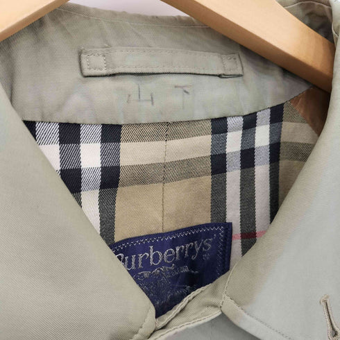 バーバリーズ BURBERRYS イングランド製 裏ノヴァチェック ステンカラーコート メンズ