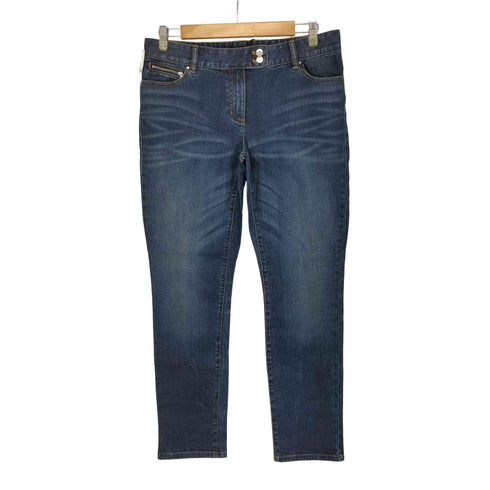 ノーティカ NAUTICA TRUE BLUE WASH DENIMWSH テーパード デニムパンツ レディース 30