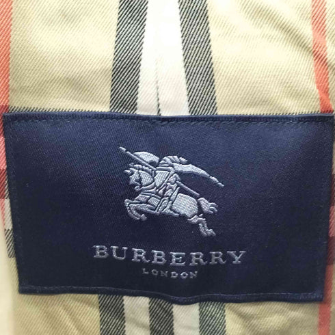 バーバリーロンドン BURBERRY LONDON 裏ノヴァチェック ステンカラーコート メンズ