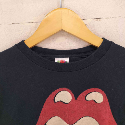 フルーツオブザルーム FRUIT OF THE LOOM フロントプリントバンドTシャツ メンズ import:S
