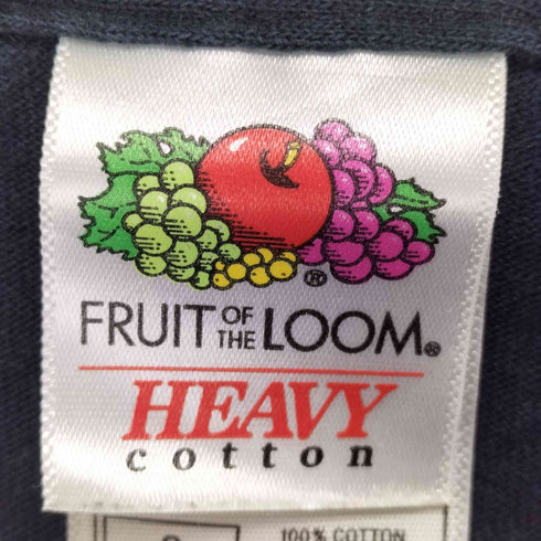 フルーツオブザルーム FRUIT OF THE LOOM フロントプリントバンドTシャツ メンズ import:S