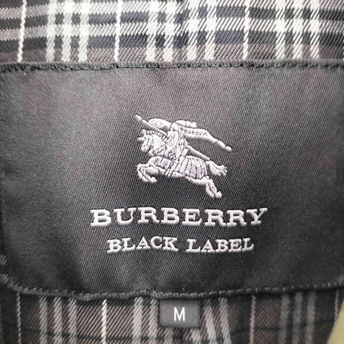 バーバリーブラックレーベル BURBERRY BLACK LABEL クレイジーポケット トレンチコート メンズ M