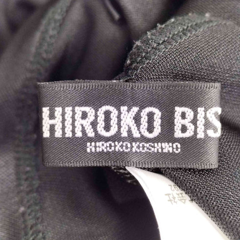 ヒロコビス HIROKO BIS レーヨン混 半袖 変形トップス レディース 13AB