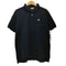 ブルックスブラザーズ BROOKS BROTHERS 90s USA製 GOLDEN FLEECE 金羊 刺繍 鹿の子 ピケ ボーダー ポロシャツ メンズ import:M