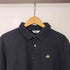 ブルックスブラザーズ BROOKS BROTHERS 90s USA製 GOLDEN FLEECE 金羊 刺繍 鹿の子 ピケ ボーダー ポロシャツ メンズ import:M