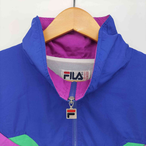 フィラ FILA ジップアップ ナイロン ジャケット メンズ import:XXL