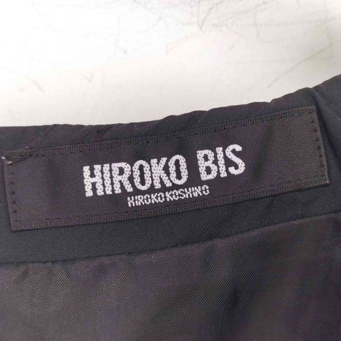 ヒロコビス HIROKO BIS 半袖 ひざ丈 総柄 ワンピース レディース 15AB
