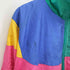 CASUAL ISLE 80-90S サイケデリック ジップアップ ナイロン ジャケット メンズ import:M