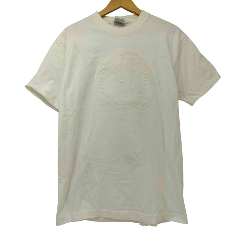 L.W.Bristol Classics 90s USA製 アメリカ大統領 エンブレム エンボス加工 S/S Tシャツ メンズ import:L