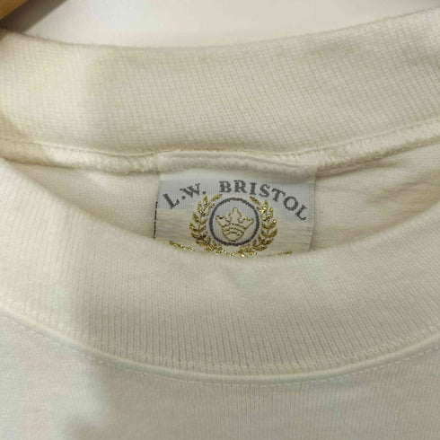 L.W.Bristol Classics 90s USA製 アメリカ大統領 エンブレム エンボス加工 S/S Tシャツ メンズ import:L