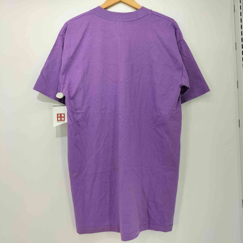 オニータ ONEITA 90s USA製 企業ロゴ プリント シングルステッチ S/S Tシャツ メンズ import:XL