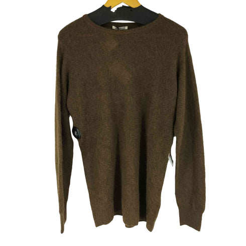 オーラリー AURALEE 25AW BABY SURI ALPACA SHEER KNIT P/O メンズ JPN:4