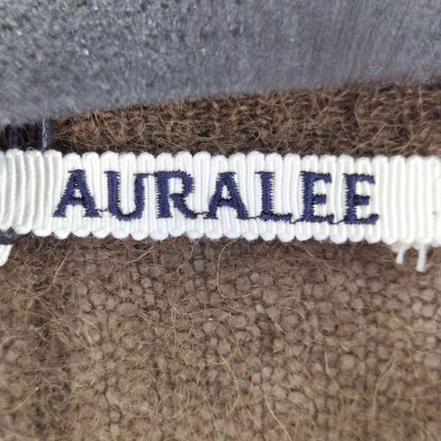 オーラリー AURALEE 25AW BABY SURI ALPACA SHEER KNIT P/O メンズ JPN:4