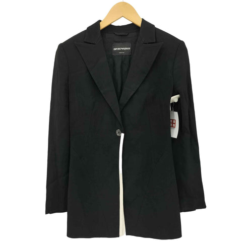エンポリオアルマーニ EMPORIO ARMANI 12SS ダーツデザイン テーラードジャケット レディース 36