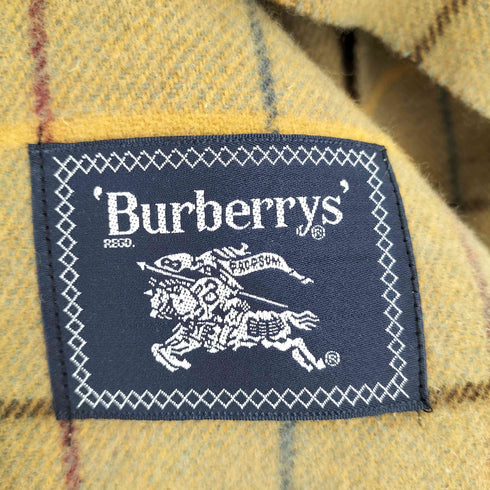 バーバリーズ BURBERRYS ポニー刺繍 チェック大判ストール メンズ