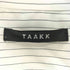 ターク TAAKK FLOWER EMBROIDERY REGULAR SHIRT ストライプ柄 フロントボタン レギュラーシャツ メンズ 2