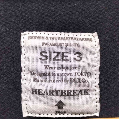ベドウィンアンドザハートブレイカーズ BEDWIN&THE HEARTBREAKERS モックネックニットセーター メンズ 3